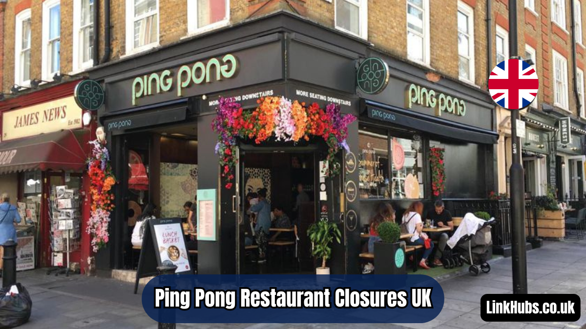 ping pong restaurant closures uk