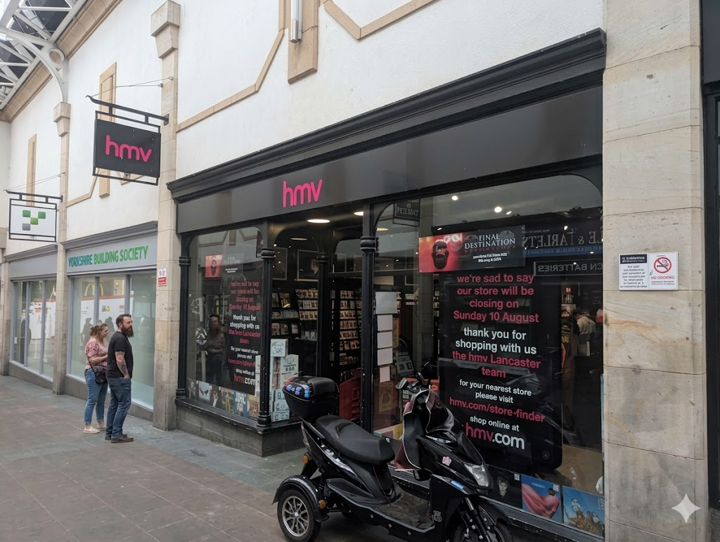 hmv lancaster store closure